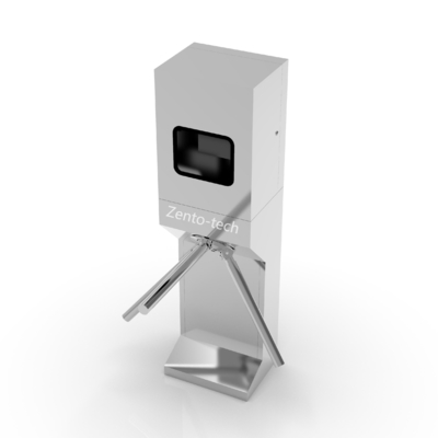Πύλη Zento Tripod Turnstile με απολύμανση χεριών, 30-45 PPM, IP54