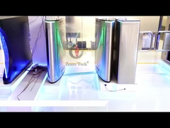 Ακρυλική περιστροφική πύλη εμποδίων χτυπημάτων βραχιόνων με το δακτυλικό αποτύπωμα 40 πρόσωπα/λ.