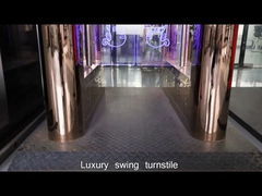304SS για τους πεζούς πλάτος 550mm μεταβάσεων πυλών περιστροφικών πυλών ταλάντευσης