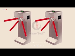 304 έλεγχος προσπέλασης τρία πύλη 0.2s/Person ανοξείδωτου περιστροφικών πυλών βραχιόνων